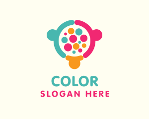 Colorful Community Group logo design