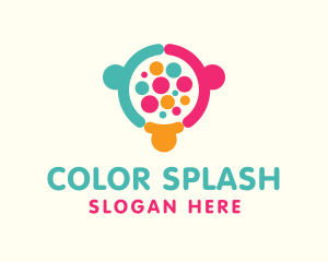 Colorful Community Group logo design