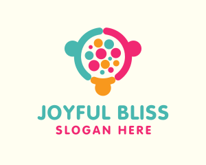 Happiness - Colorful Community Group logo design