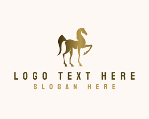 Bronco - Elegant Equine Horse logo design