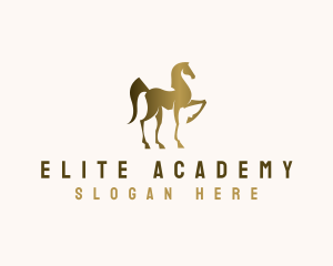 Elegant Equine Horse Logo