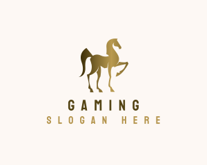 Elegant Equine Horse Logo