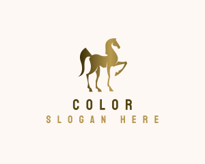 Jockey - Elegant Equine Horse logo design