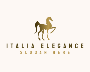 Elegant Equine Horse logo design