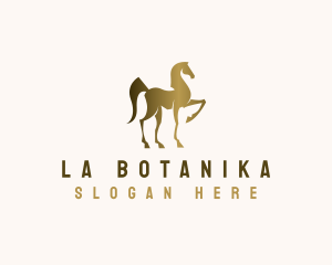 Elegant Equine Horse logo design
