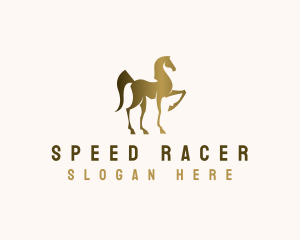 Jockey - Elegant Equine Horse logo design