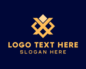 Geometric - Generic Business Letter X logo design