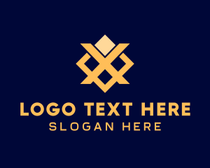 Generic Business Letter X logo design