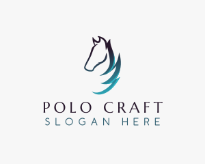 Polo - Equine Horse Grooming logo design