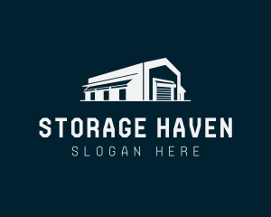 Warehouse - Logistics Storage Warehouse logo design