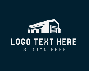 Logistics Storage Warehouse Logo