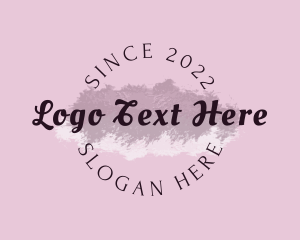 Paint - Generic Feminine Watercolor logo design