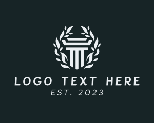 Financial - Architecture Column Business logo design