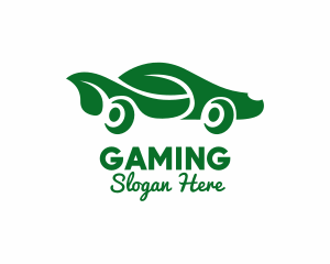 Car Shop - Green Eco Car logo design