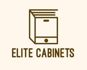 Cabinet - Book Office Cabinet logo design