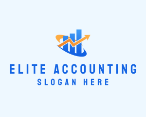 Cpa - Business Arrow Chart logo design