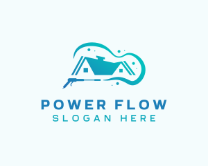 Cleaning Power Washing logo design