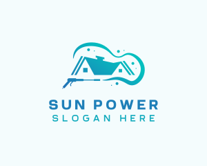 Cleaning Power Washing logo design