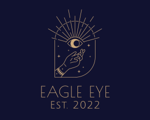 Astrological Vision Eye logo design