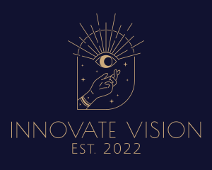 Astrological Vision Eye logo design