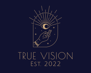 Astrological Vision Eye logo design