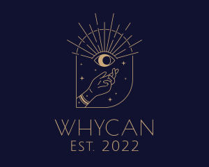 Space - Astrological Vision Eye logo design