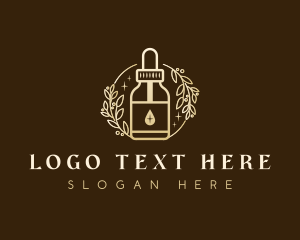 Essential Oil Bottle logo design