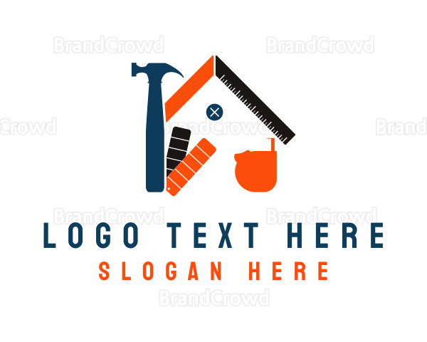 House Renovation Tools Logo