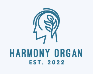 Organ - Organic Brain Mental Health logo design