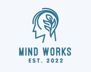 Organic Brain Mental Health logo design