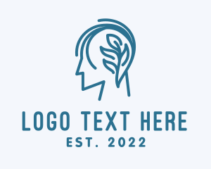 Trauma - Organic Brain Mental Health logo design