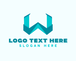 Professional Creative Letter W logo design