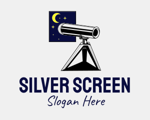 Window Stargazing Telescope Logo