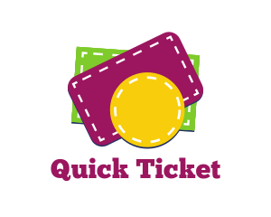 Ticket - Colorful Coin & Coupons logo design