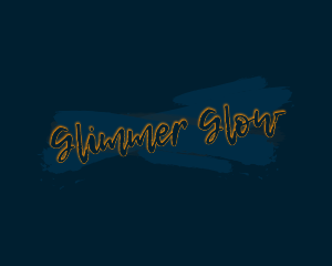 Glow Graffiti Business logo design