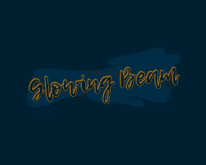 Glow Graffiti Business logo design