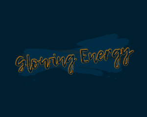 Glow Graffiti Business logo design