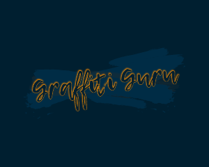 Vandal - Glow Graffiti Business logo design