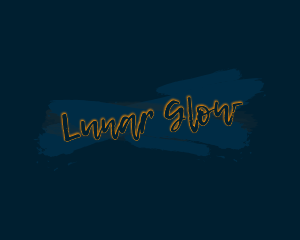 Glow Graffiti Business logo design