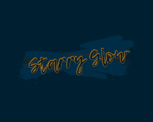 Glow Graffiti Business logo design