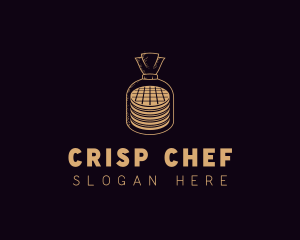 Stroopwafel Waffle Bakery logo design