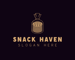 Stroopwafel Waffle Bakery logo design