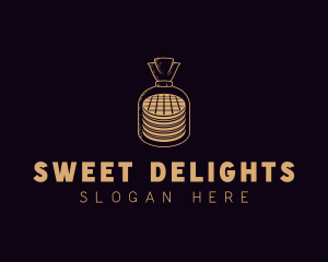 Stroopwafel Waffle Bakery logo design