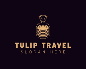 Stroopwafel Waffle Bakery logo design