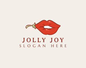 Sexy Hot Lips logo design