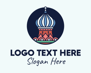 Culture - Moscow Cathedral Turret logo design