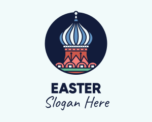 Culture - Moscow Cathedral Turret logo design