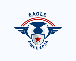 Eagle USA Veteran logo design