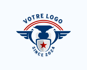 Veteran - Eagle USA Veteran logo design