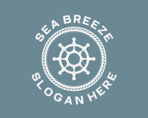 Nautical - Nautical Helm Rope logo design